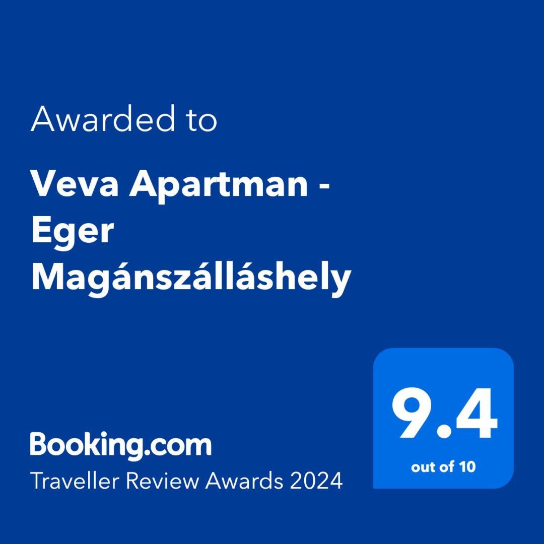 Veva Apartman - Eger Maganszallashely エクステリア 写真
